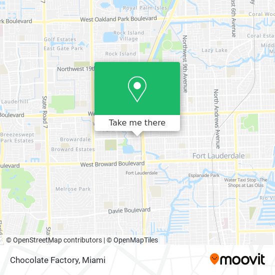 Mapa de Chocolate Factory