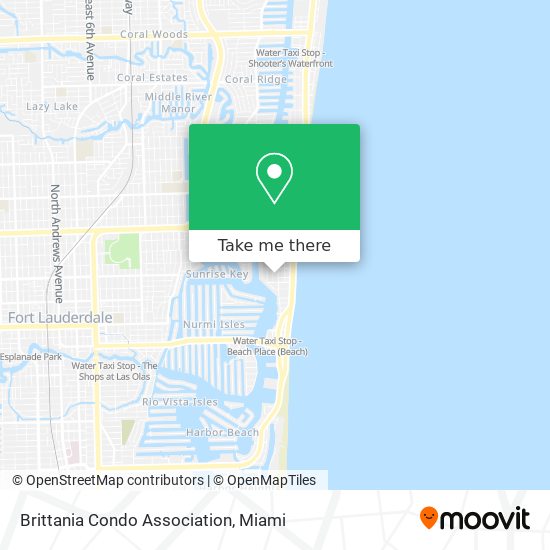 Brittania Condo Association map