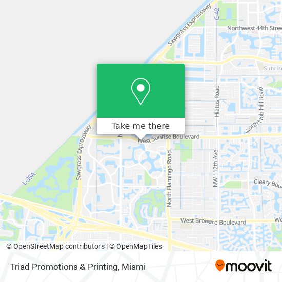 Mapa de Triad Promotions & Printing