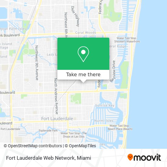 Fort Lauderdale Web Network map