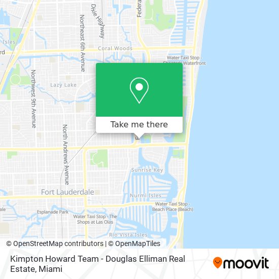 Mapa de Kimpton Howard Team - Douglas Elliman Real Estate