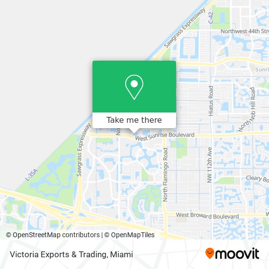 Victoria Exports & Trading map