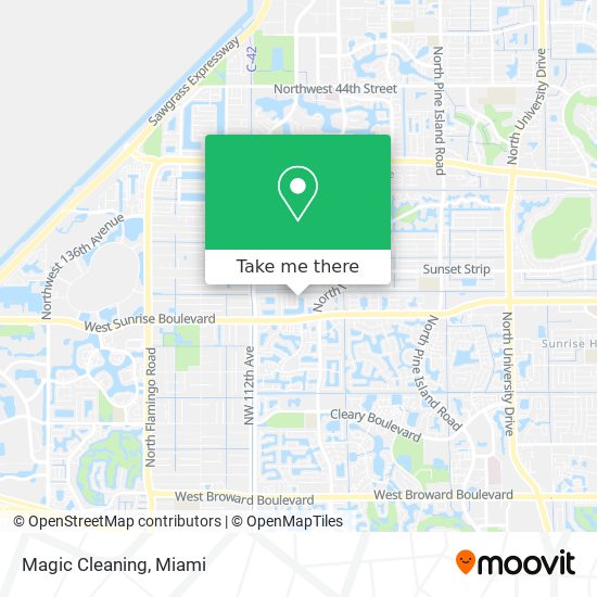 Magic Cleaning map