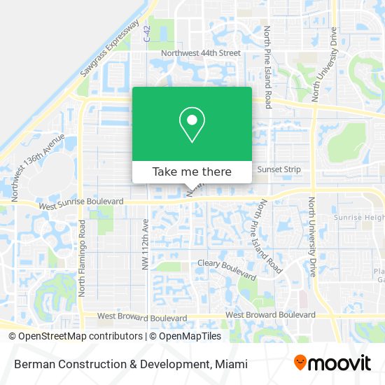 Mapa de Berman Construction & Development