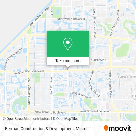 Berman Construction & Development map