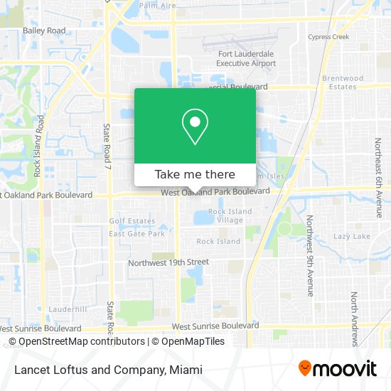 Lancet Loftus and Company map