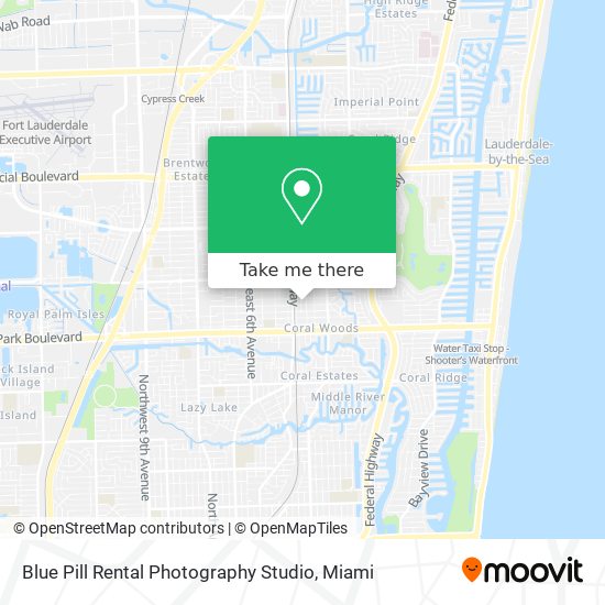 Blue Pill Rental Photography Studio map