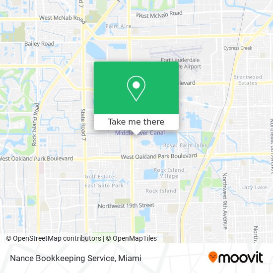 Nance Bookkeeping Service map