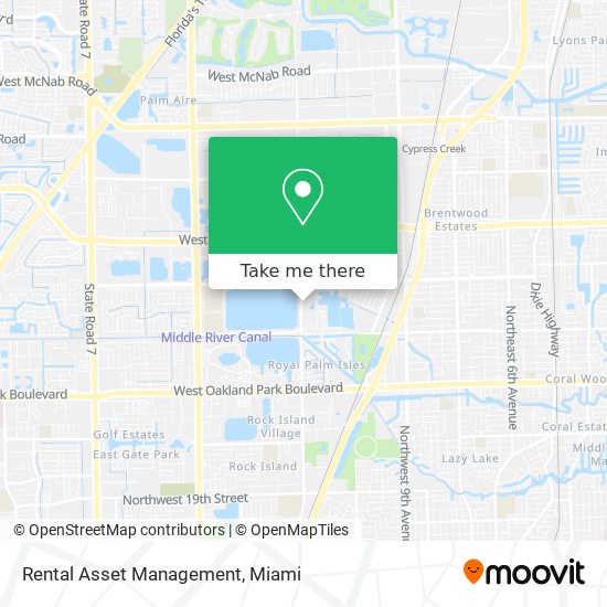 Rental Asset Management map