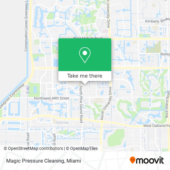 Magic Pressure Cleaning map