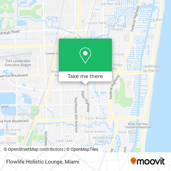 Flowlife Holistic Lounge map