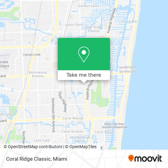 Coral Ridge Classic map