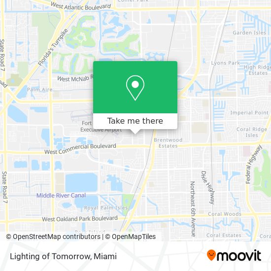 Lighting of Tomorrow map