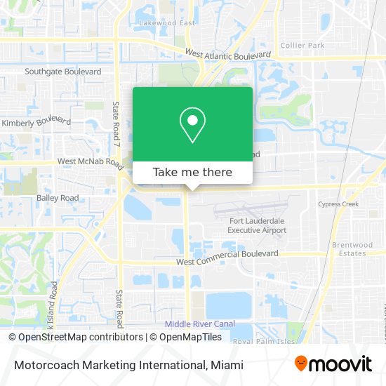 Mapa de Motorcoach Marketing International