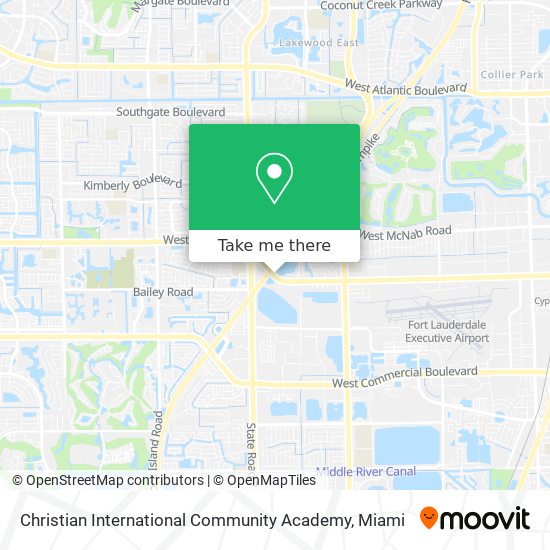 Mapa de Christian International Community Academy