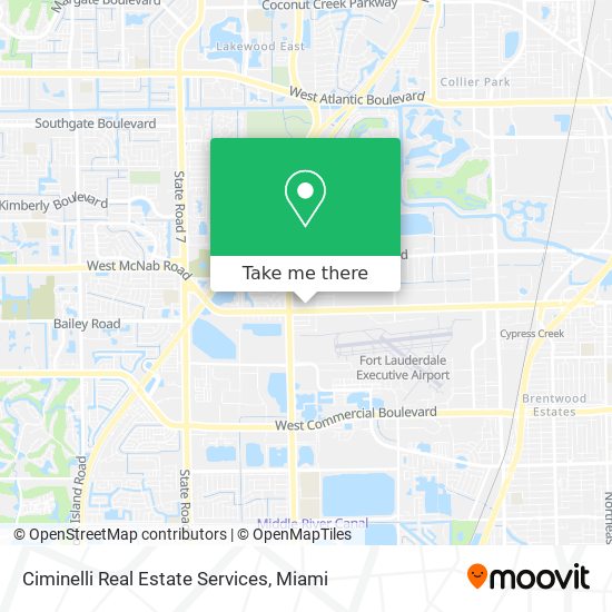 Ciminelli Real Estate Services map