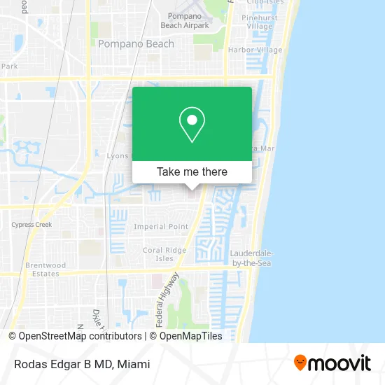 Rodas Edgar B MD map