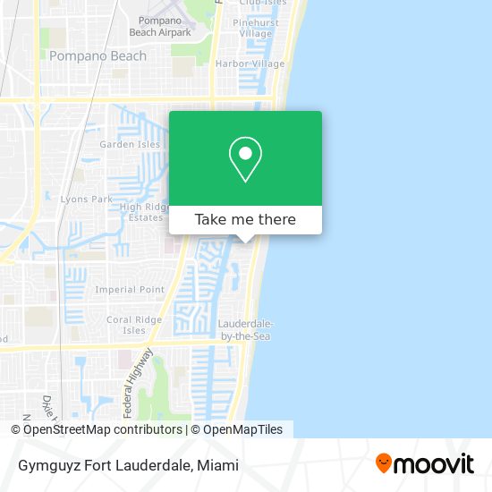 Gymguyz Fort Lauderdale map