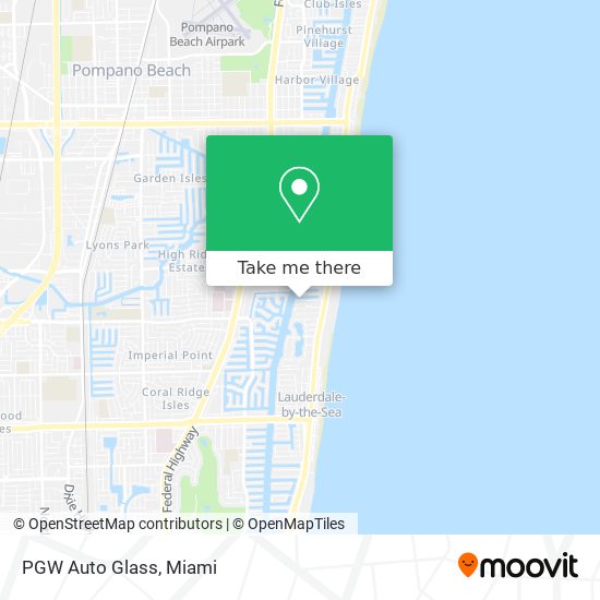 PGW Auto Glass map