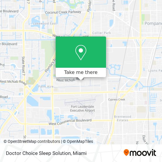 Doctor Choice Sleep Solution map