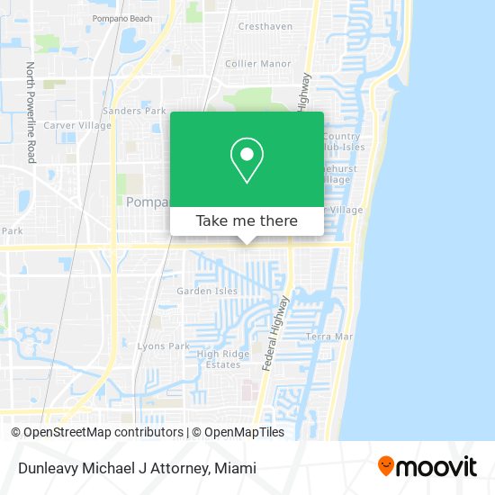 Dunleavy Michael J Attorney map