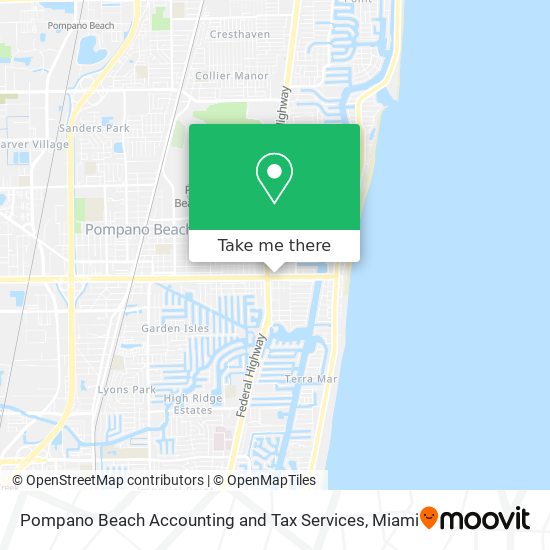 Mapa de Pompano Beach Accounting and Tax Services