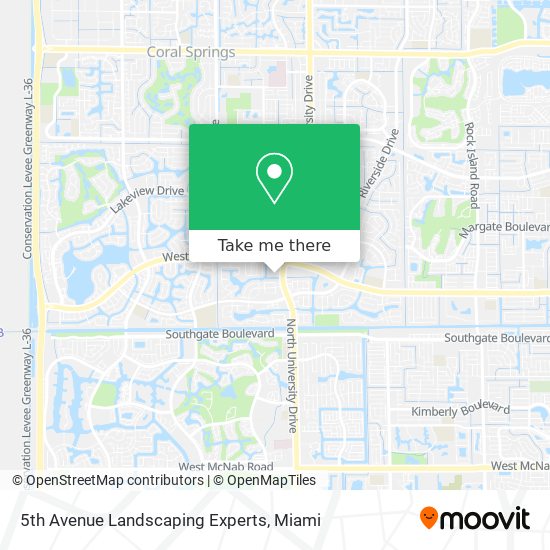 Mapa de 5th Avenue Landscaping Experts