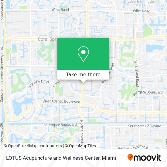 Mapa de LOTUS Acupuncture and Wellness Center