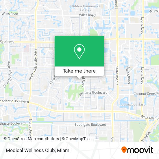 Medical Wellness Club map