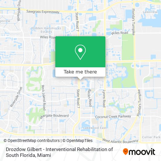 Mapa de Drozdow Gilbert - Interventional Rehabilitation of South Florida