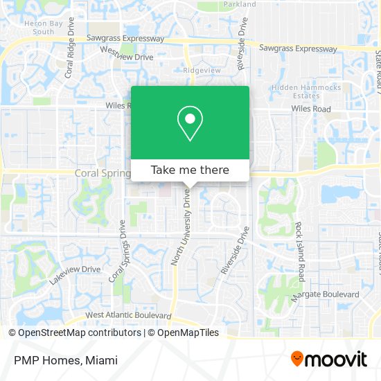 PMP Homes map