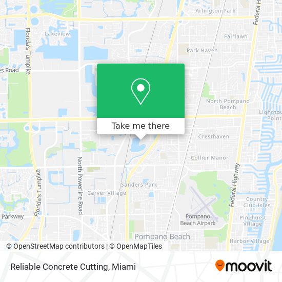 Reliable Concrete Cutting map