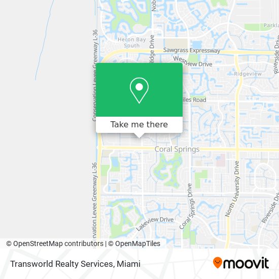 Transworld Realty Services map