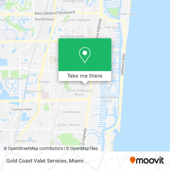 Mapa de Gold Coast Valet Services