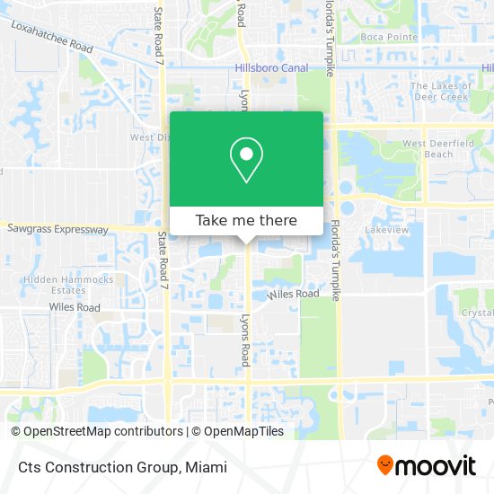 Cts Construction Group map