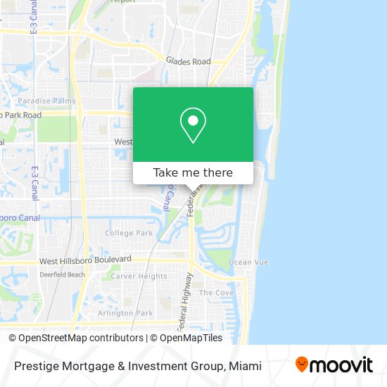 Prestige Mortgage & Investment Group map