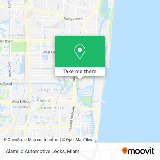 Alamillo Automotive Locks map