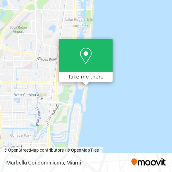 Marbella Condominiums map