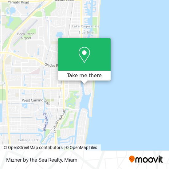 Mapa de Mizner by the Sea Realty