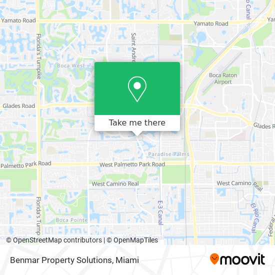 Benmar Property Solutions map