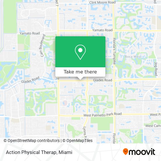 Mapa de Action Physical Therap