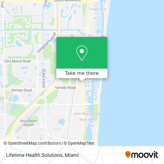 Mapa de Lifetime Health Solutions