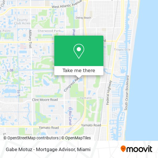 Mapa de Gabe Motuz - Mortgage Advisor