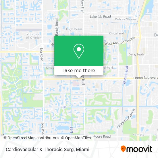 Mapa de Cardiovascular & Thoracic Surg