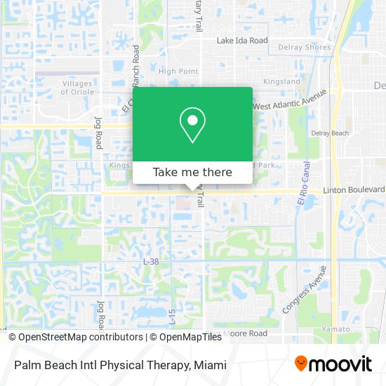 Mapa de Palm Beach Intl Physical Therapy