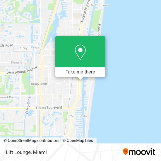 Lift Lounge map