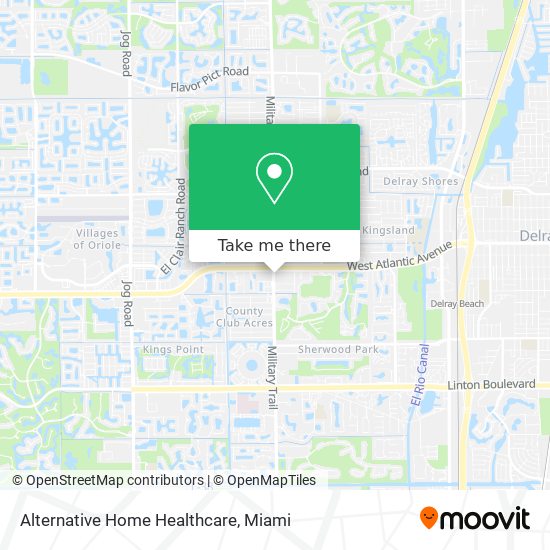 Alternative Home Healthcare map