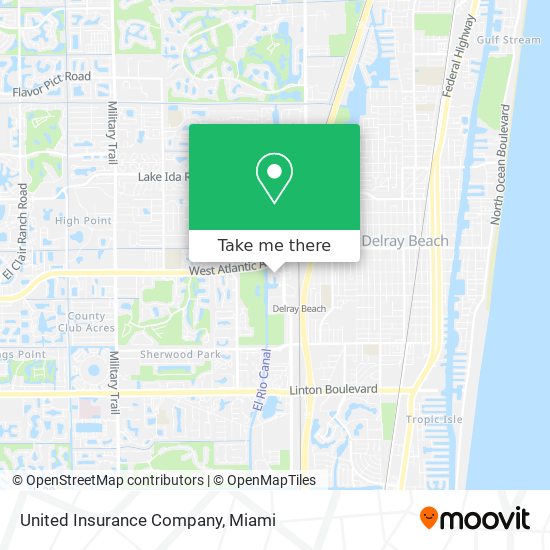 United Insurance Company map