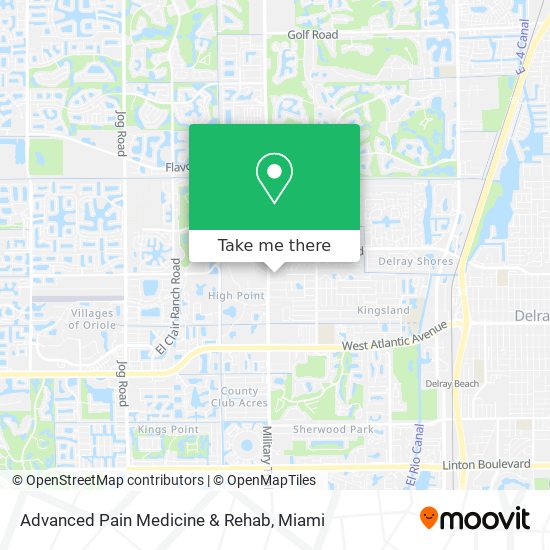 Advanced Pain Medicine & Rehab map