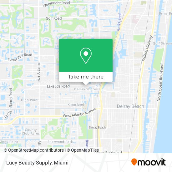 Lucy Beauty Supply map